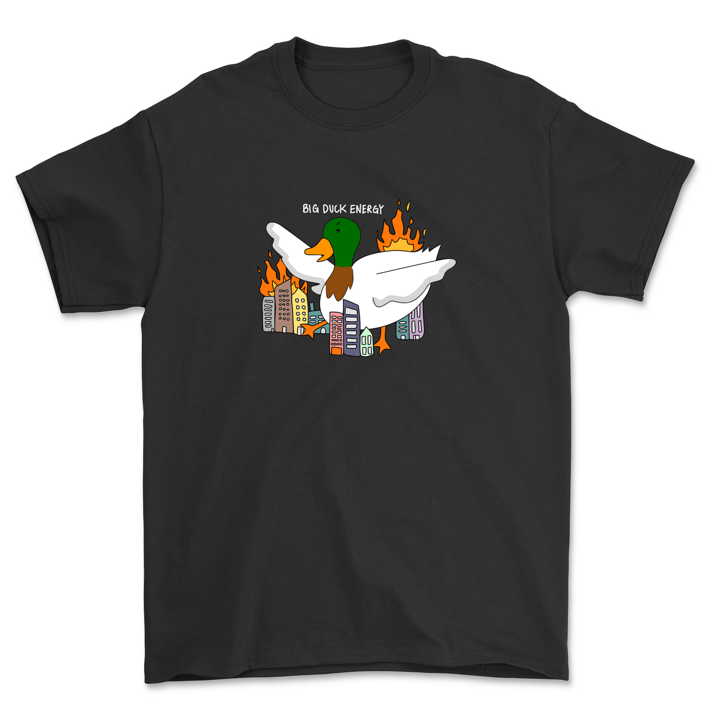 Big duck energy t-shirt (Beige/Black)